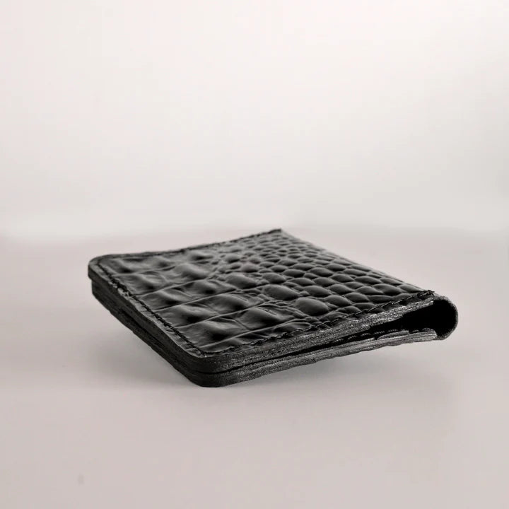 Crocodile Pattent Leather Card Wallet CPC01